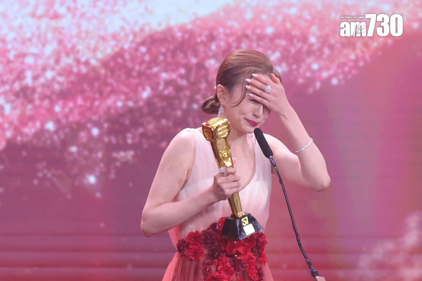 龔嘉欣喊爆《企業強人》奪視后。