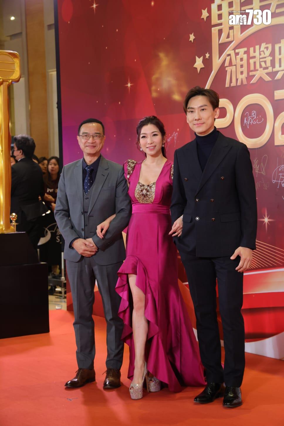 鍾志光、朱凱婷、Patrick Sir現身《萬千星輝頒獎典禮2024》紅地毯。