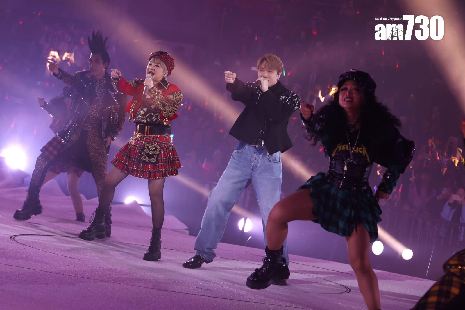 張敬軒是陳慧嫻演唱會首位嘉賓。