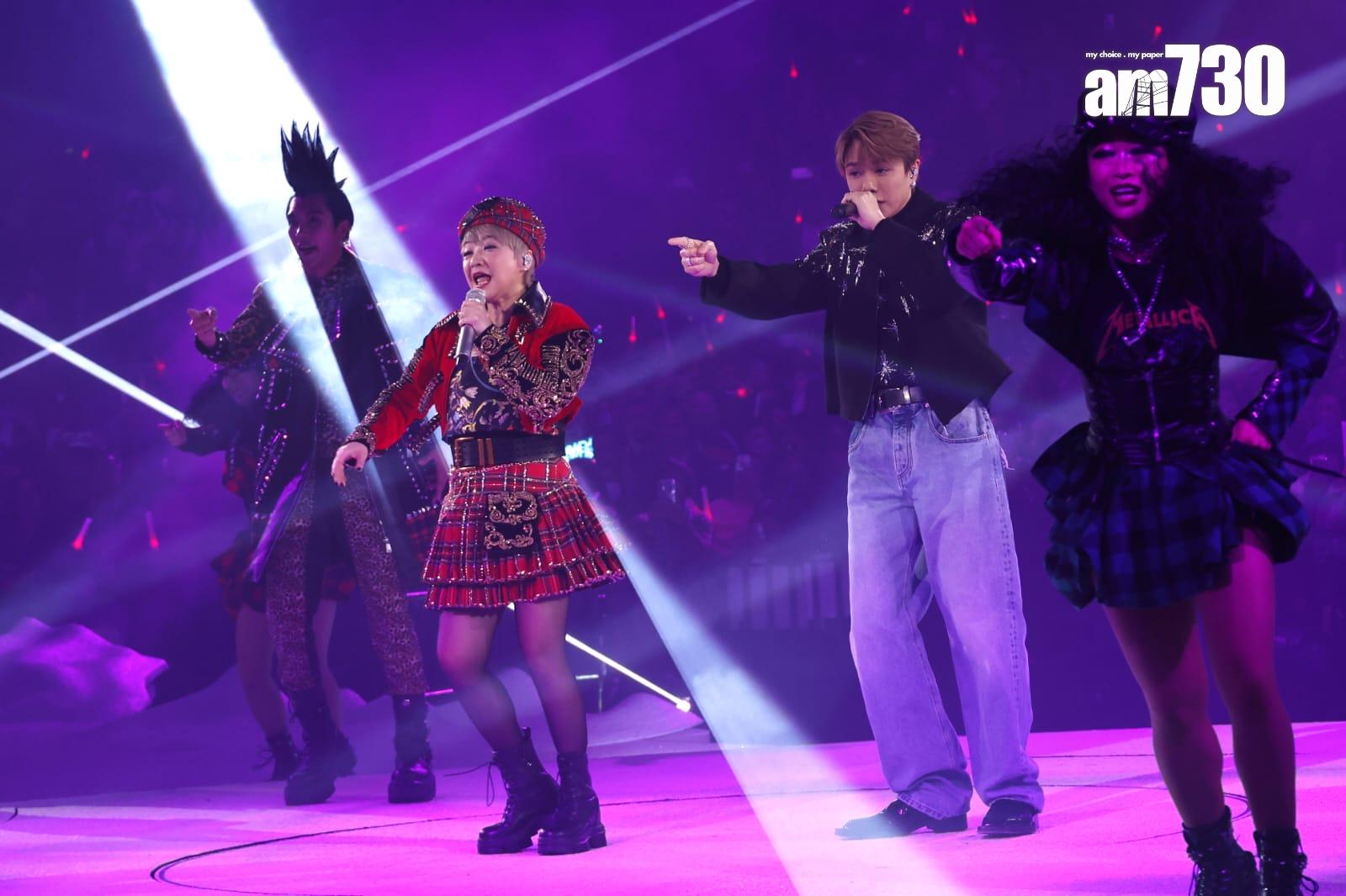 張敬軒是陳慧嫻演唱會首位嘉賓。