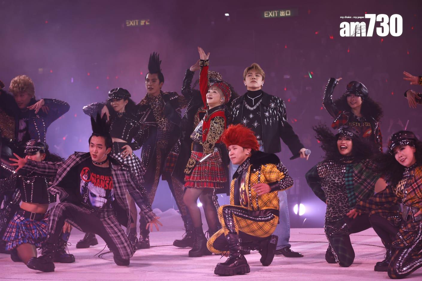 張敬軒是陳慧嫻演唱會首位嘉賓。