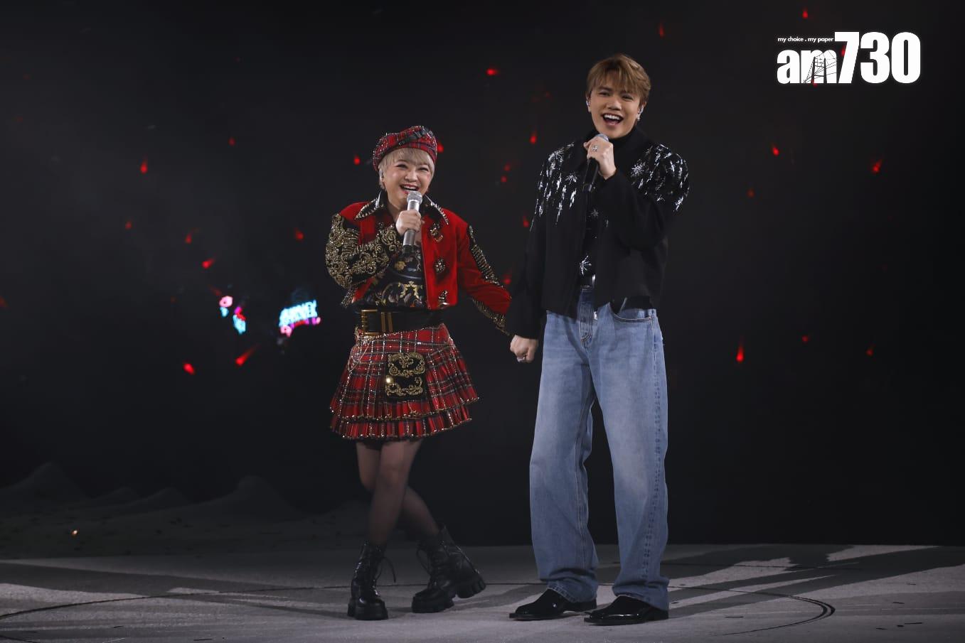 張敬軒是陳慧嫻演唱會首位嘉賓。