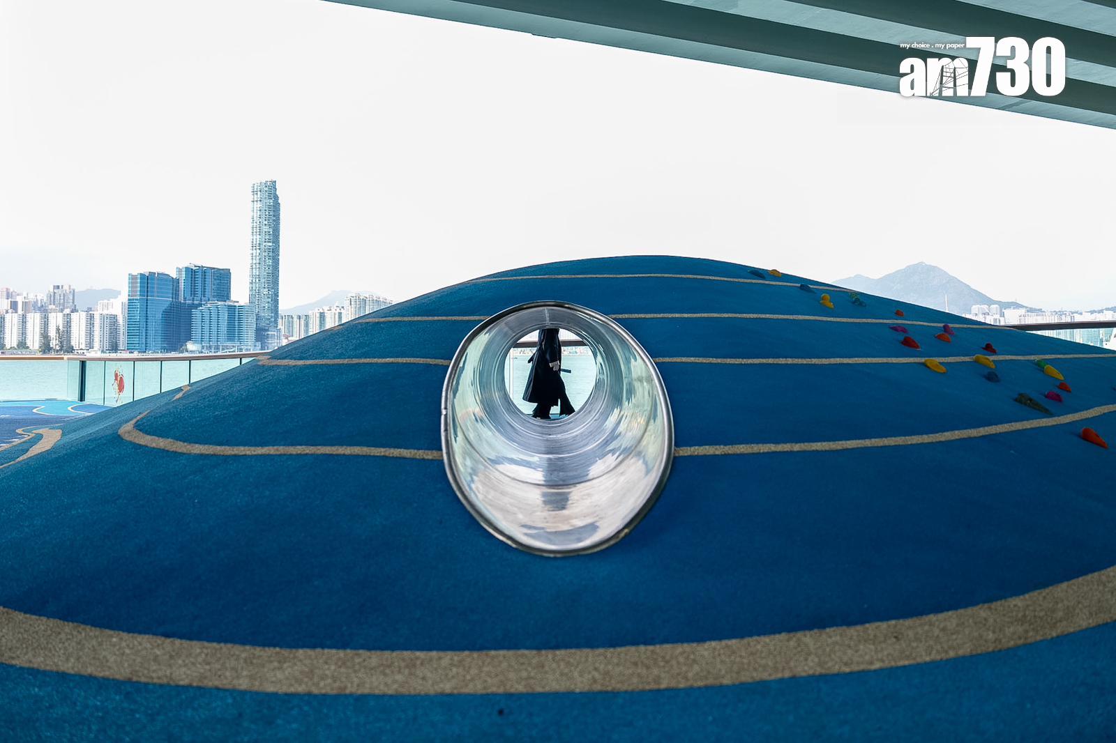 北角東岸板道西段周日開放。(林靄怡攝)