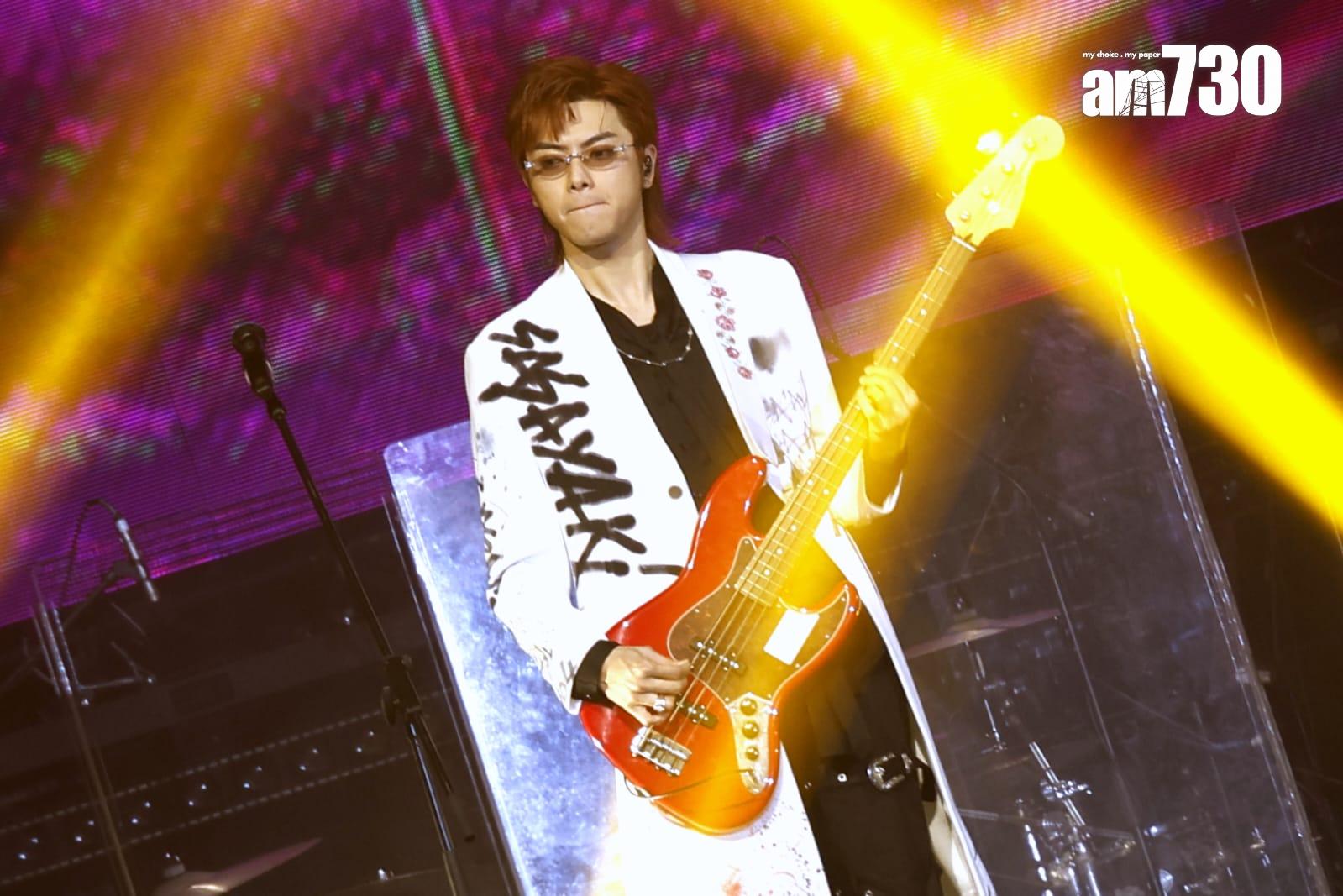 《ERROR “WHAT’S GOING WRONG??” 2025》演唱會,四子於encore時段化身「死腳膠」。(林俊源攝)