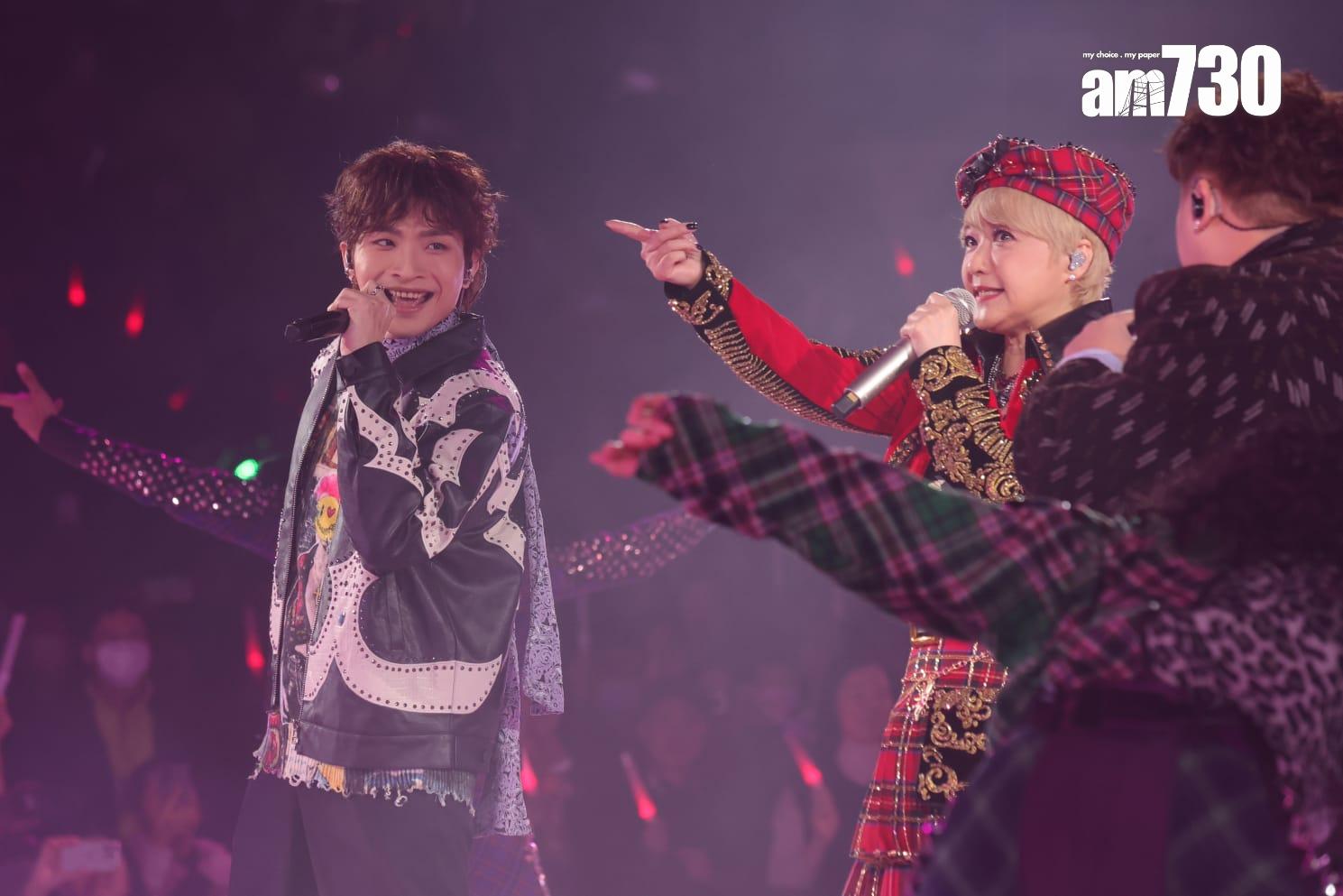 陳慧嫻演唱會請來ERROR擔任嘉賓。(吳康琦攝)