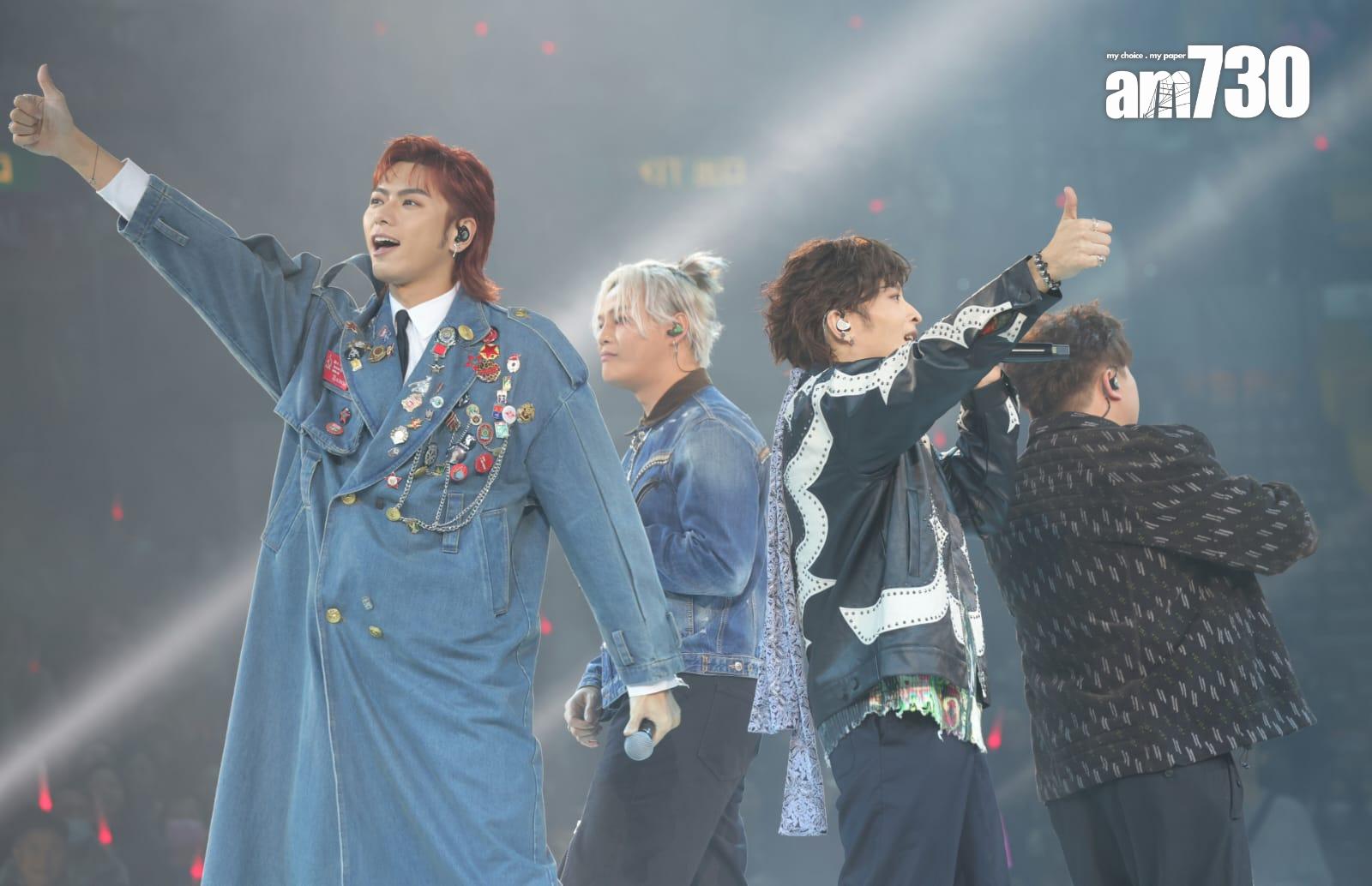 陳慧嫻演唱會請來ERROR擔任嘉賓。(吳康琦攝)