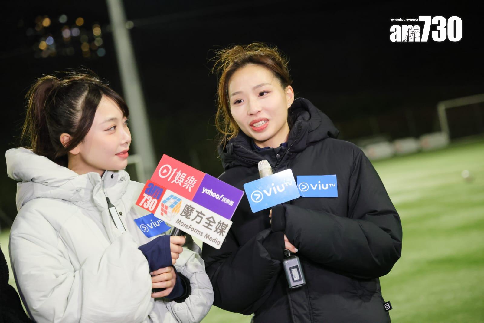 (左起)馬俊怡(Rose Ma)及馬詠茹。(吳康琦攝)