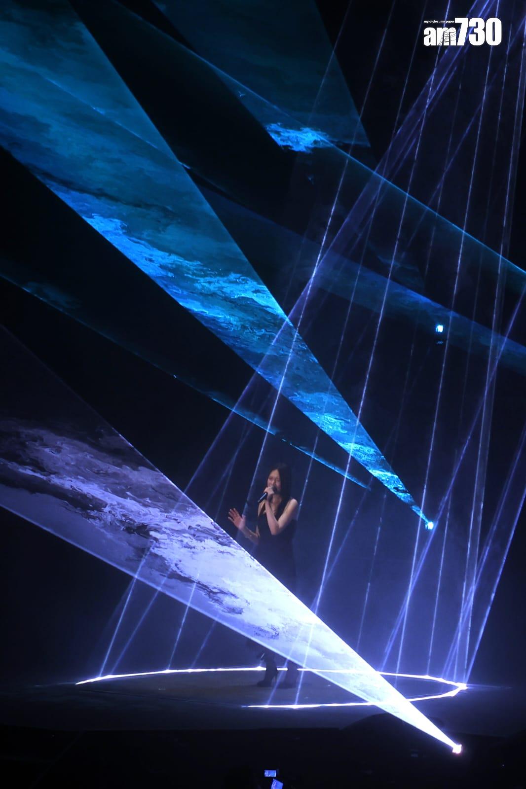 Cloud雲浩影為《FOUR in LOVE萬人CHARITY LIVE 2025》首登啟德主場館。(林俊源攝)