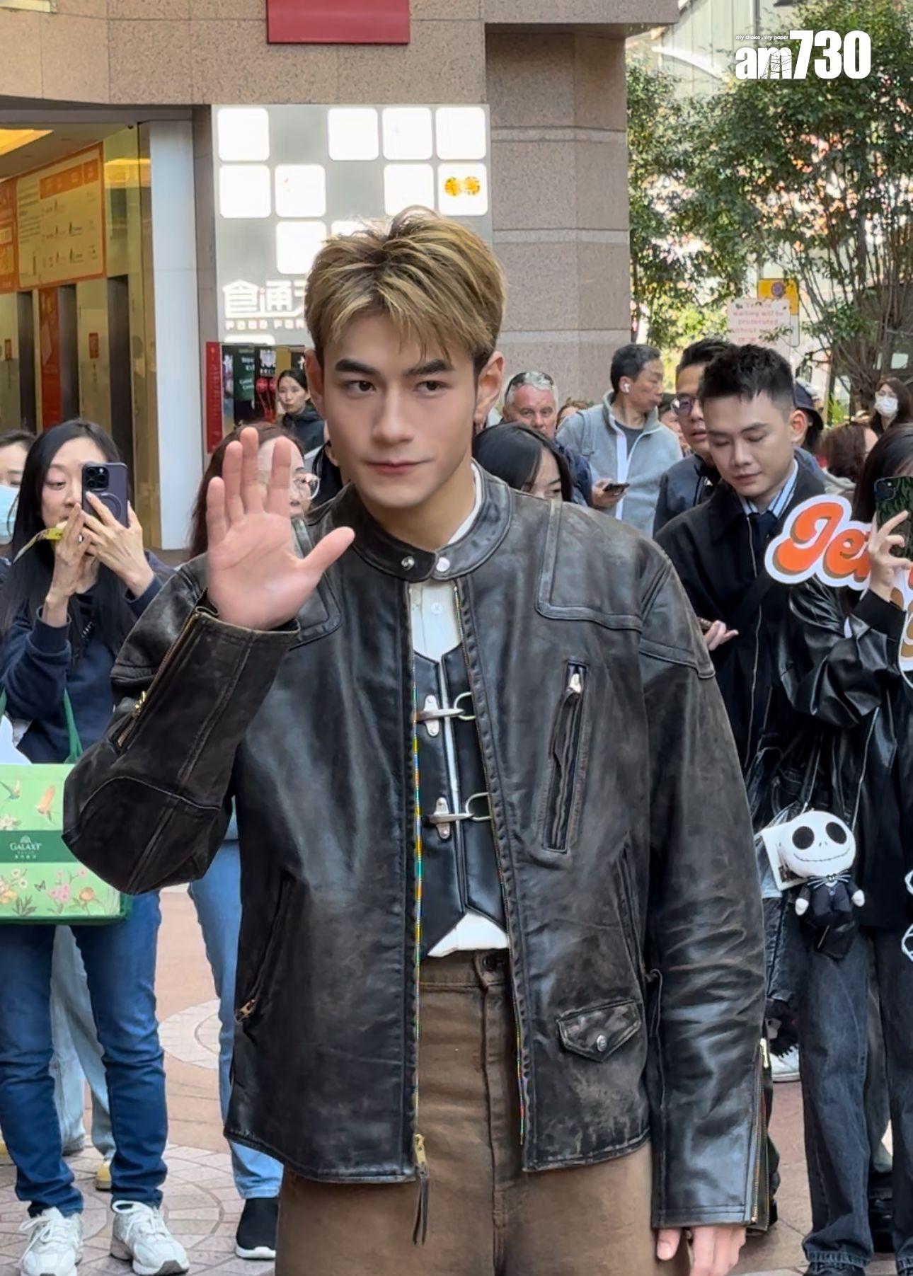 魏浚笙跟家人過年後,隨即飛往日本為一套合拍電影開工。 (娛樂組攝)