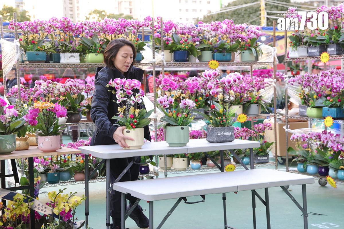 長沙灣年宵市場已經重開。(吳康琦攝)