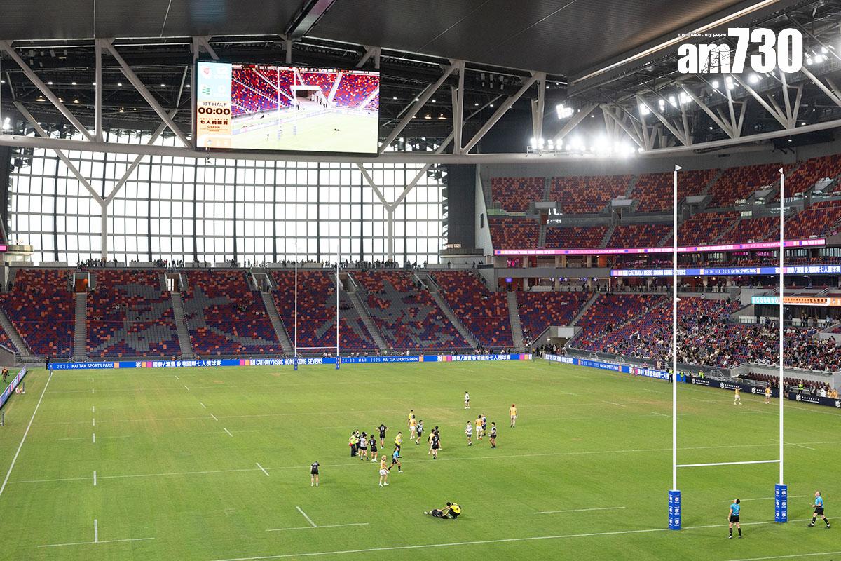 啟德體育園主場館1月5日舉行首場測試賽。(資料圖片/蘇文傑攝)