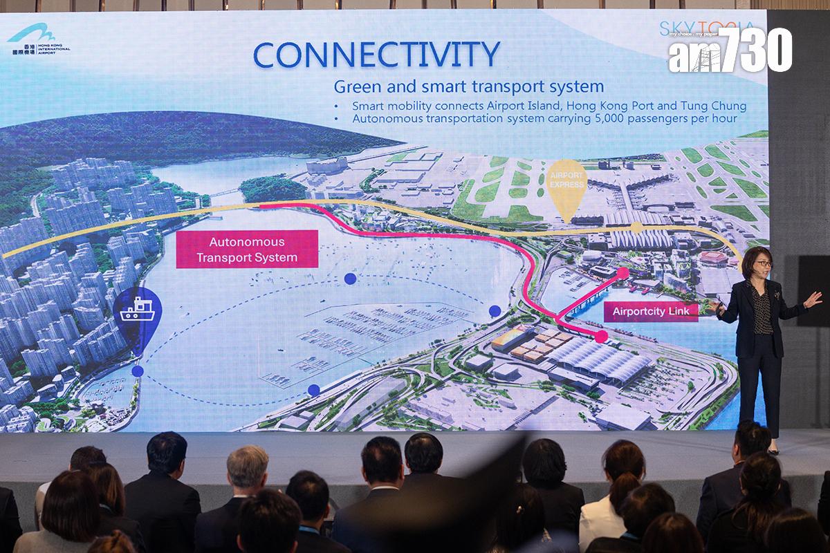 機管局指,往返機場城市的交通必須與連接機場的交通分割。(資料圖片/蘇文傑攝)