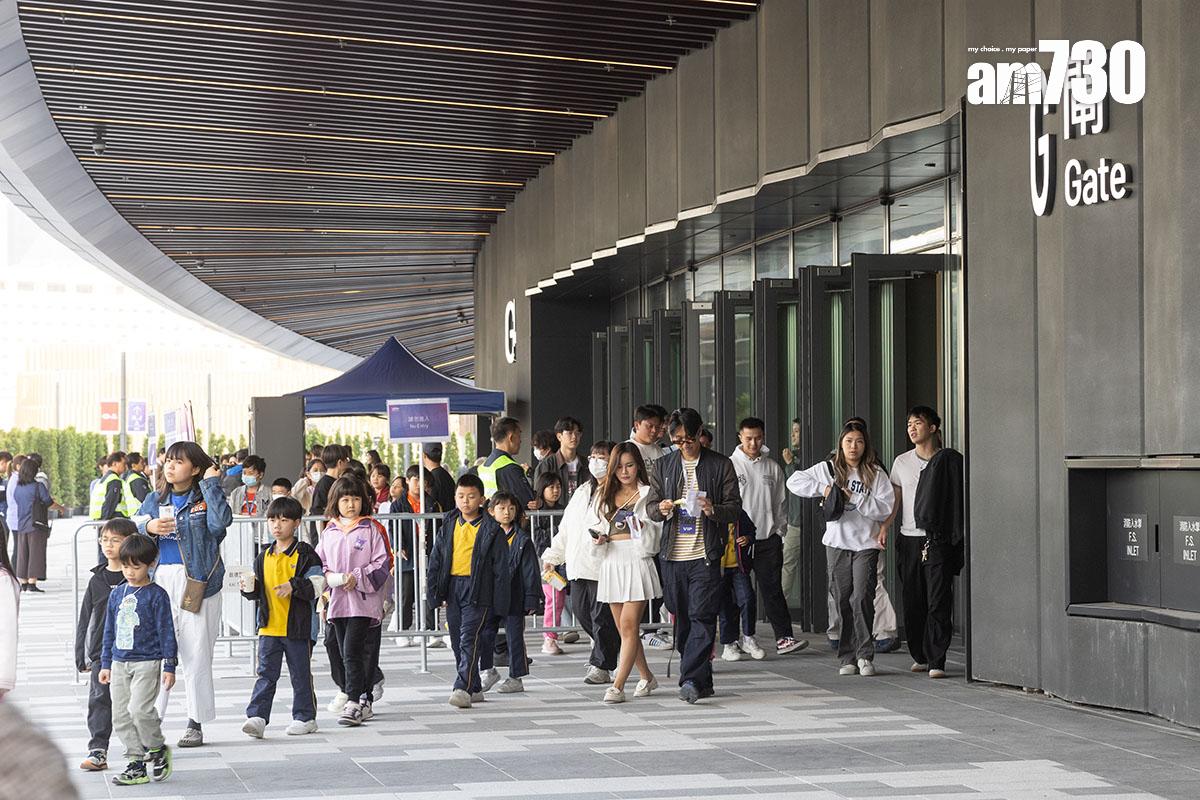 啟德體育園主場館1月5日舉行首場測試賽。(資料圖片/蘇文傑攝)