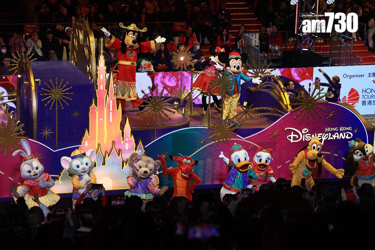 2024年的「新春國際匯演之夜」在尖沙咀上演。(資料圖片/中通社)