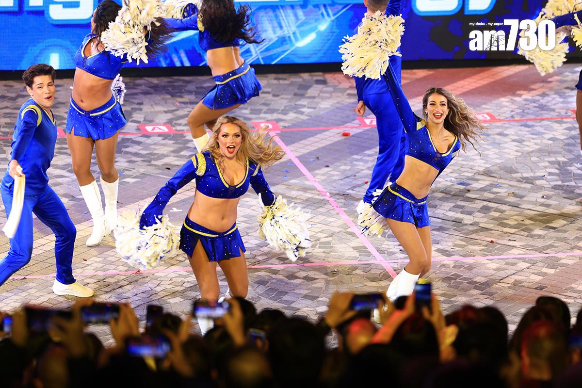 2024年的「新春國際匯演之夜」在尖沙咀上演。(資料圖片/中通社)