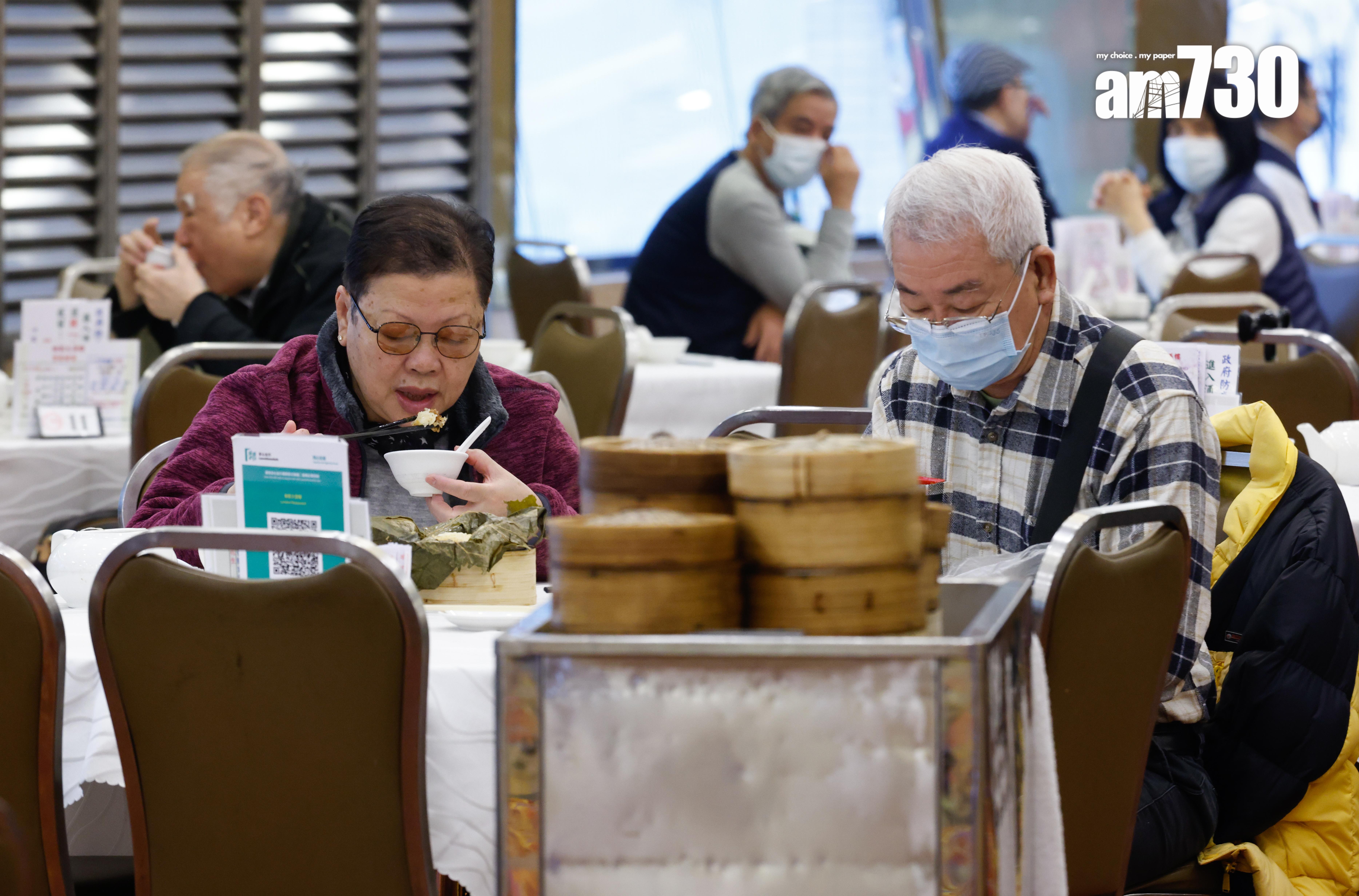 港人喜愛到酒樓飲茶食點心。(資料圖片/蘇文傑攝)