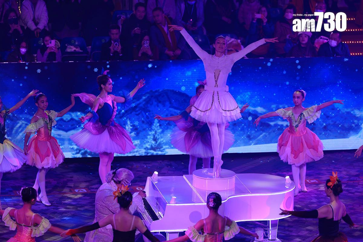 2024年的「新春國際匯演之夜」在尖沙咀上演。(資料圖片/中通社)