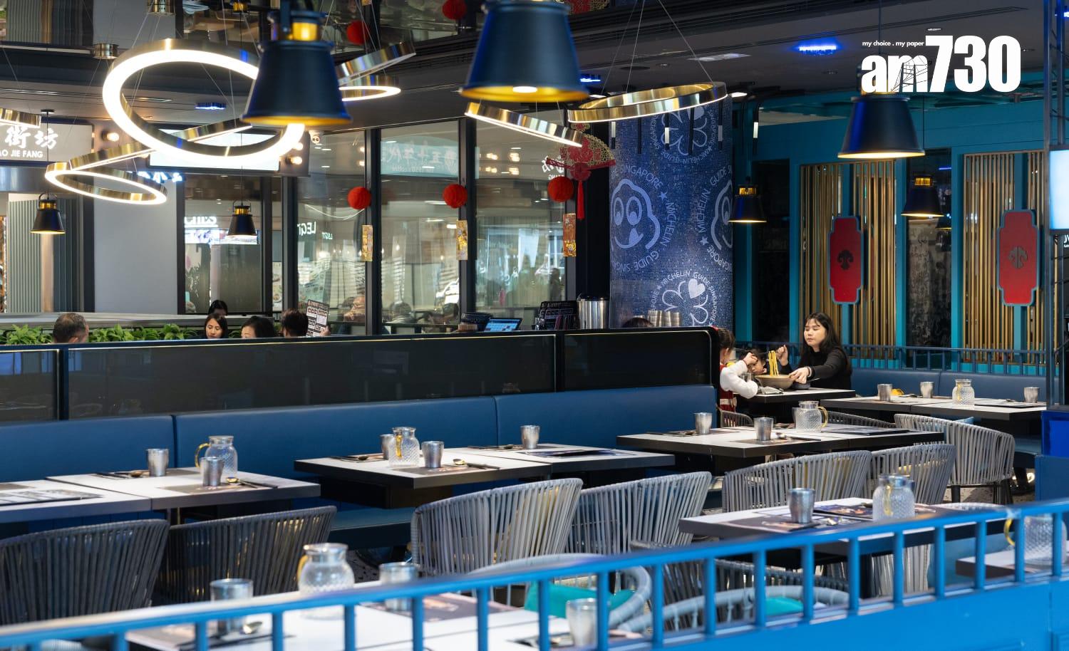 政府發言人表示,食肆業務在去年第四季有改善。(蘇文傑攝)