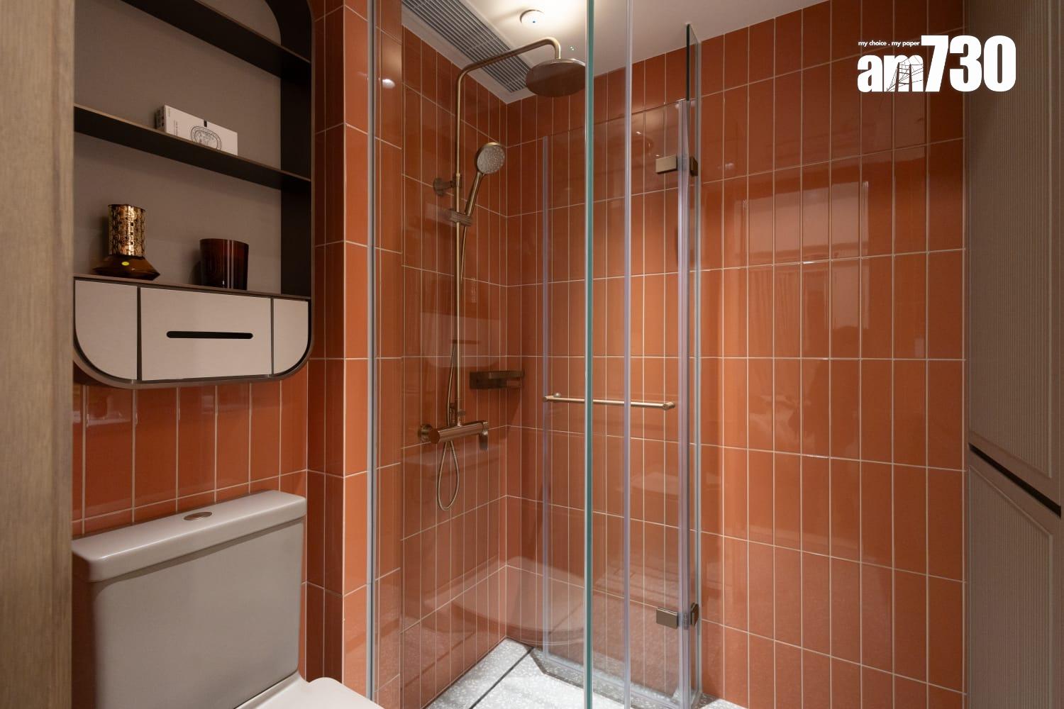 皇都示範單位|351呎連裝修一房採木系色調 設計優雅兼實用(多圖有片)|北角新盤