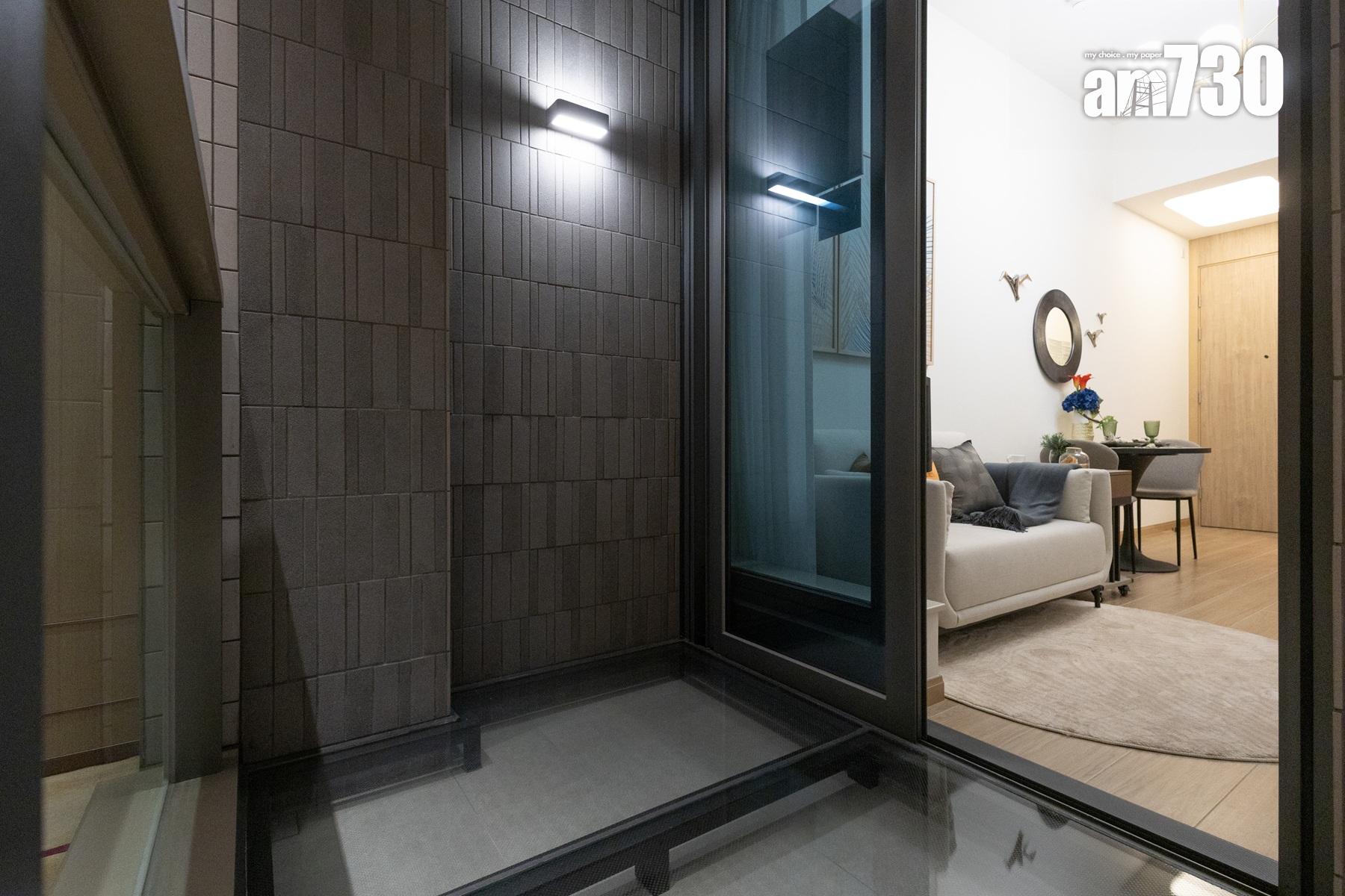 朗天峰示範單位|311呎一房配備傢俬套餐 設計風格充滿自然氣息(多圖有片)|元朗新盤