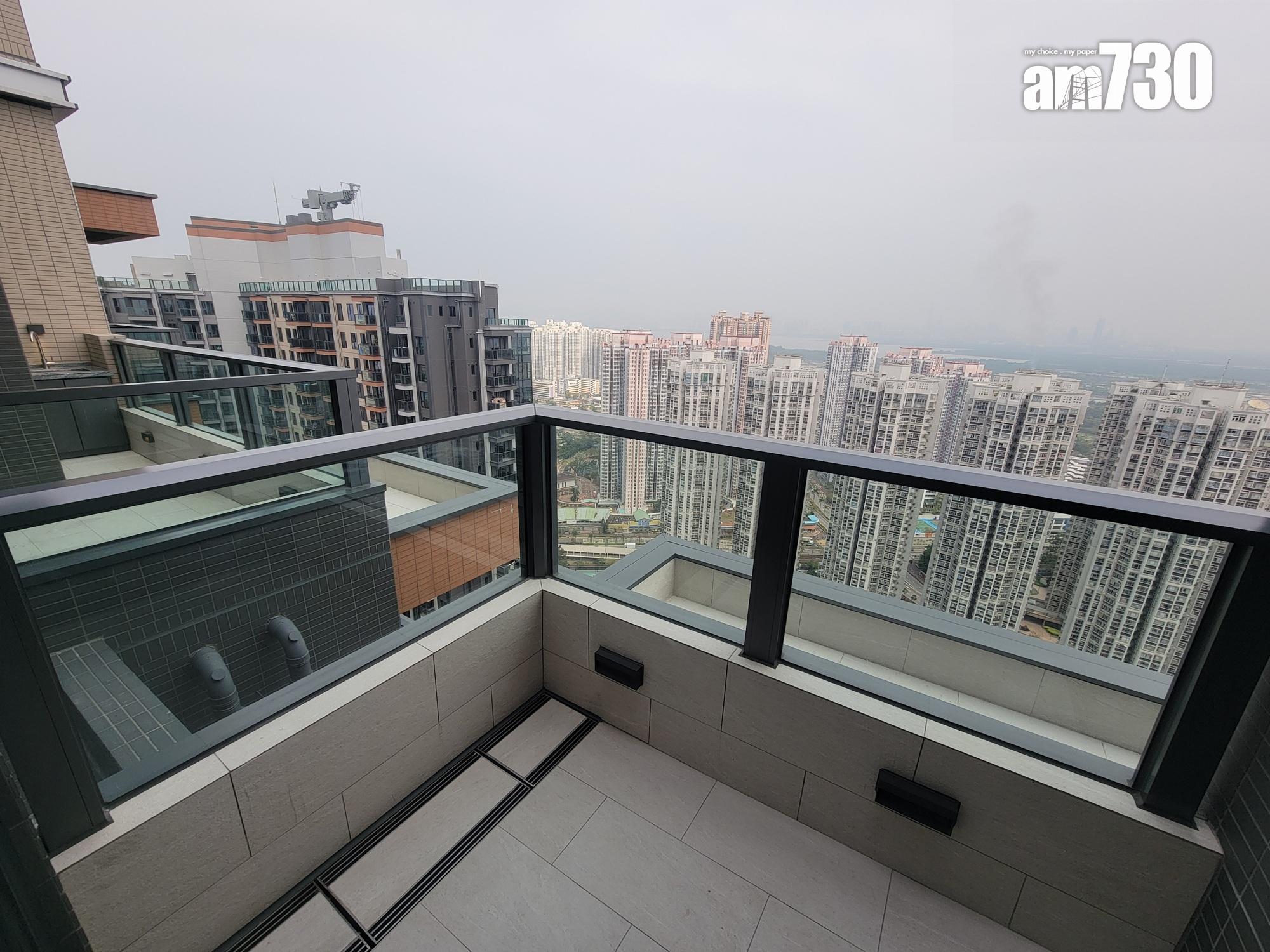 YOHO WEST現樓單位及會所有得睇!景觀開揚 遠眺深圳城市天際線(多圖有片)|天水圍新盤