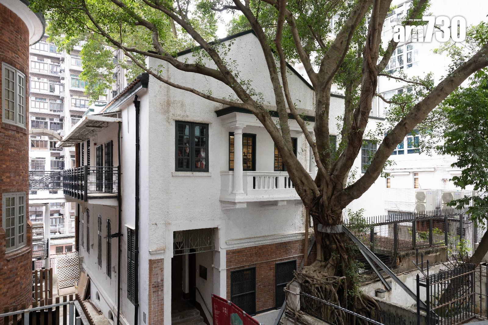 毗鄰的西營盤香港文化古蹟資源中是前西約方便所及西約公立醫局,曾照顧包括鼠疫等病人(蘇文傑攝)