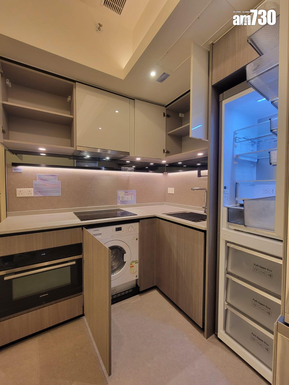 YOHO WEST PARKSIDE示範單位|兩房及三房開放式廚房戶 無走廊設計節省空間(多圖有片)|天水圍新盤