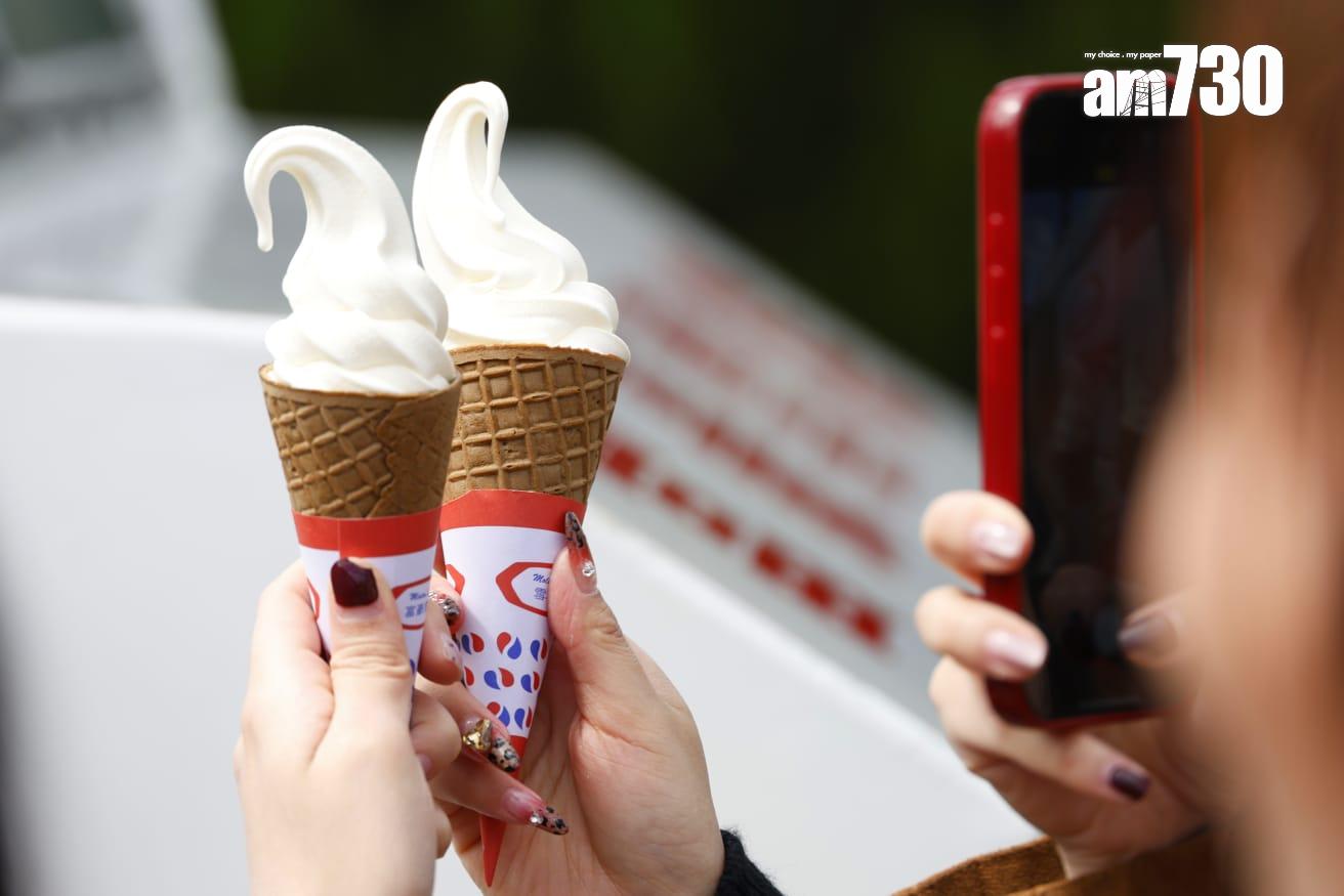 「富豪雪糕車」成為不少香港人的集體回憶,近年亦成為內地旅客訪港必到打卡地(林俊源攝)