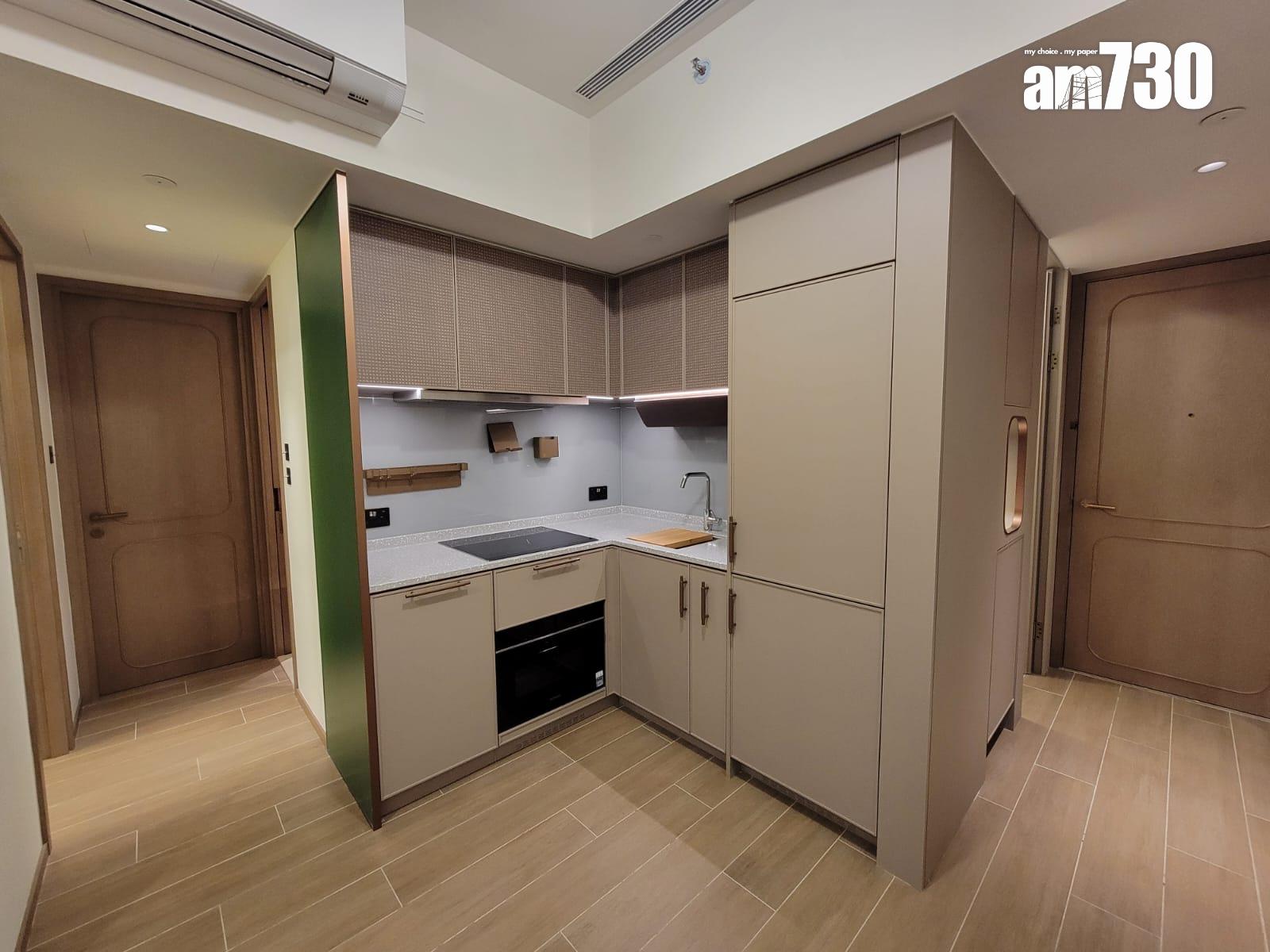 皇都示範單位|509呎兩房連儲物室間隔實用 配嵌入式洗碗碟機(多圖有片)|北角新盤