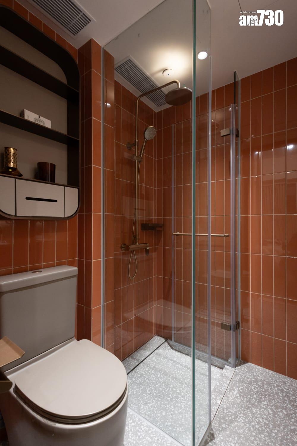 皇都示範單位|351呎連裝修一房採木系色調 設計優雅兼實用(多圖有片)|北角新盤