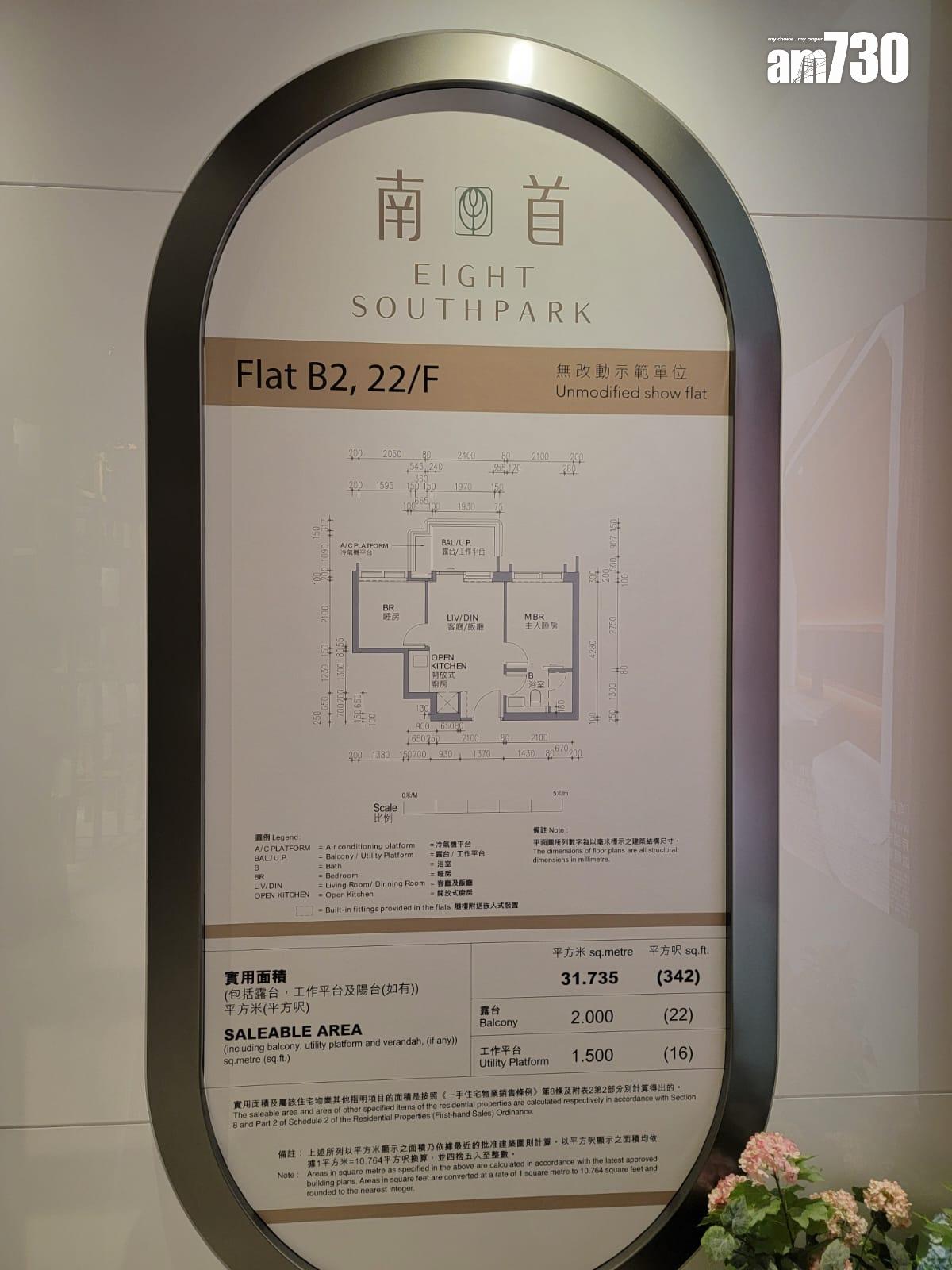 南首示範單位|一房及兩房空間感足!通風裝置引入室外空氣(多圖有片)|九龍城新盤