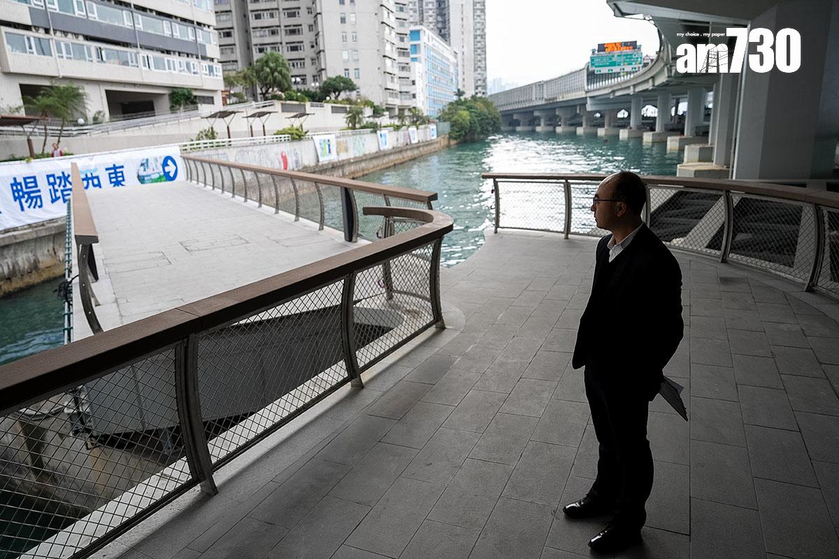 東岸板道(西段)已經開放予公眾使用。(資料圖片)