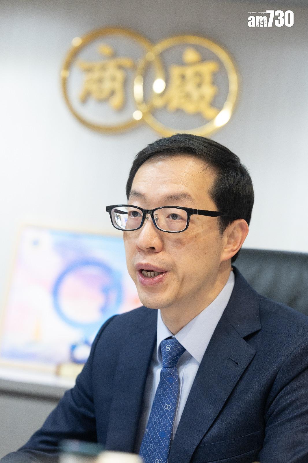 廠商會會長盧金榮認為,美國對香港製造貨品加關稅的影響輕微(蘇文傑攝)