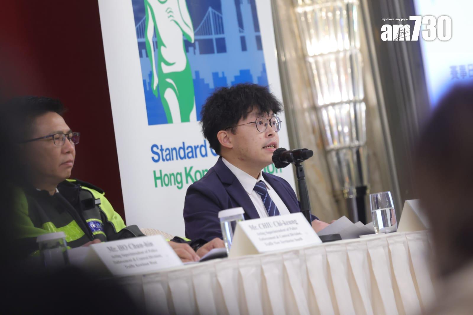 運輸署高級運輸主任何俊杰指,港九新界多處的交通預計會較平時顯著擠塞。(吳康琦攝)