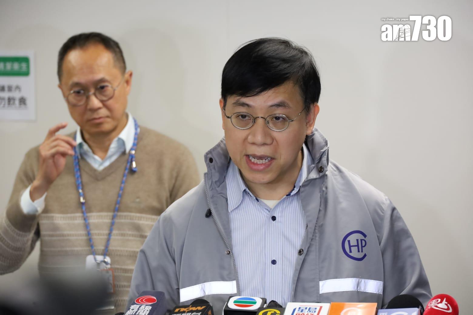 衞生署會見傳媒交代事件。(鍾式明攝)