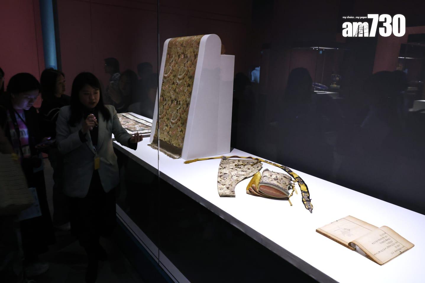 歐洲紡織品。(林俊源攝)