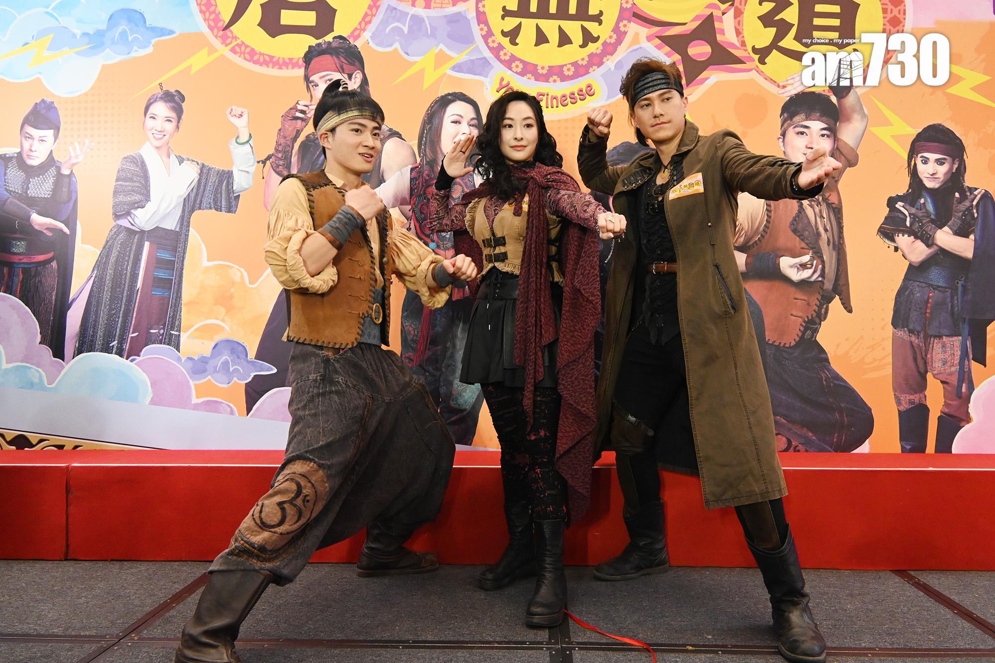 《痞子無間道》宣傳活動。(娛樂組攝)