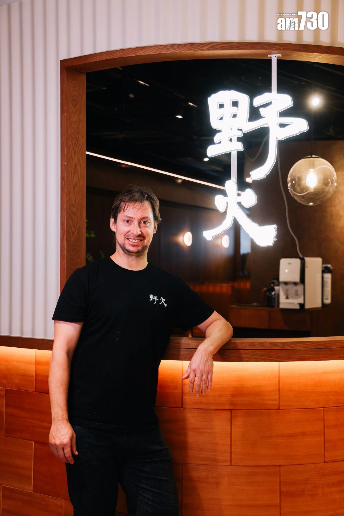 西班牙籍主廚Emilio(綽號阿六)的出品混合家鄉、日式及中港式。(吳康琦攝)