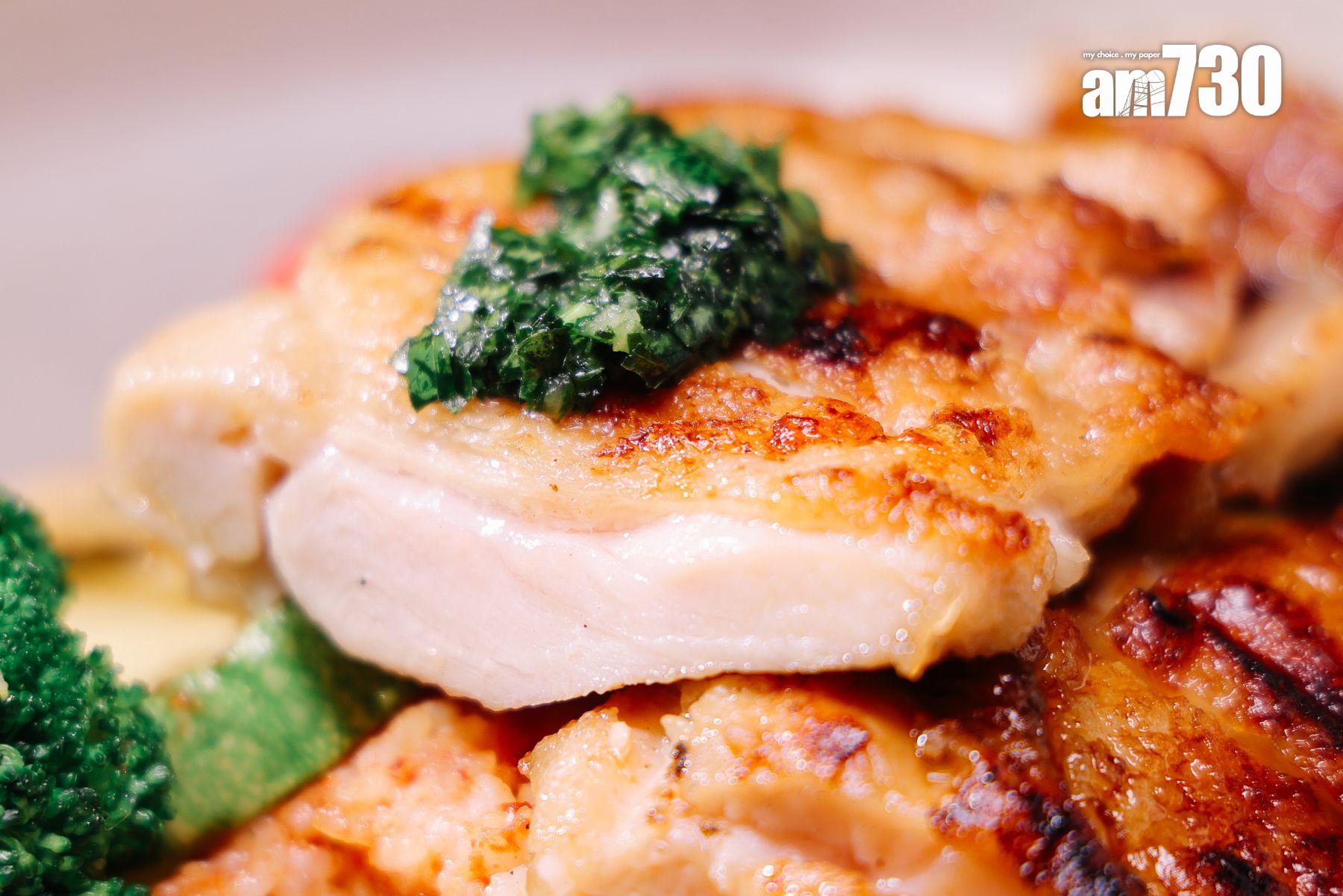 放養41日天然走地雞肉味鮮甜。(吳康琦攝)