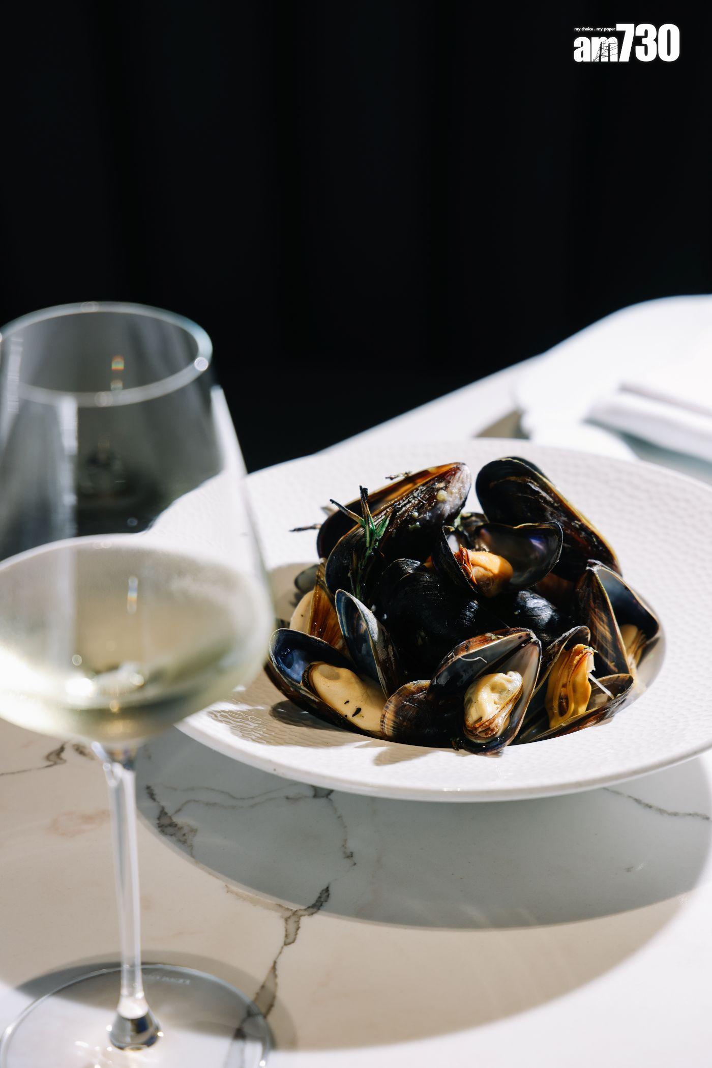 傳統木樁養殖青口配柚子胡椒 $188(吳康琦攝)