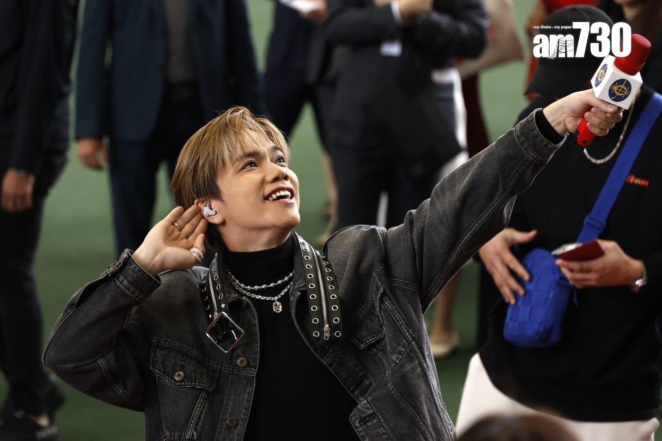 張敬軒出席馬場活動用私家咪驚見受損。