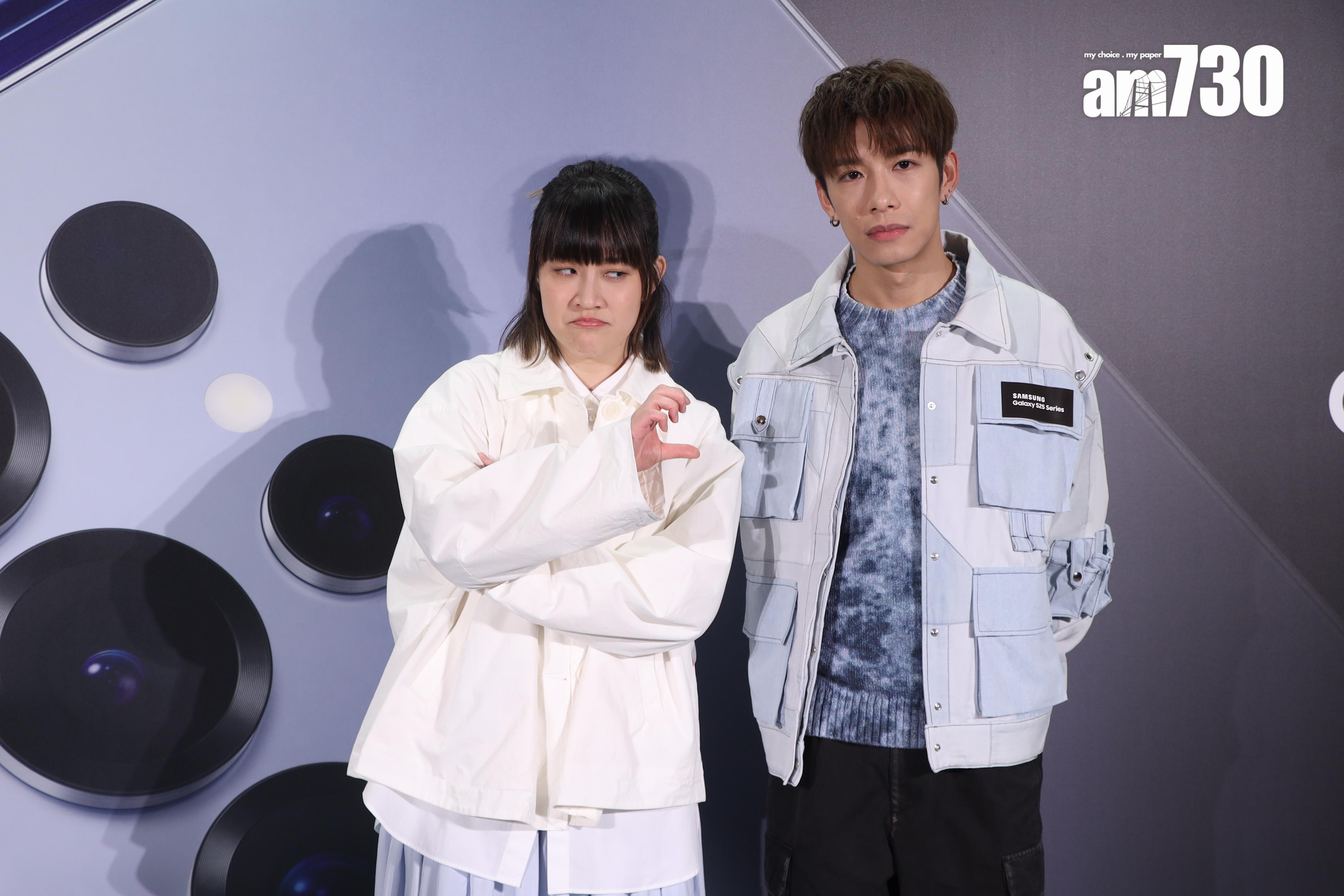 洪嘉豪無視阿正派心。(娛樂組攝)