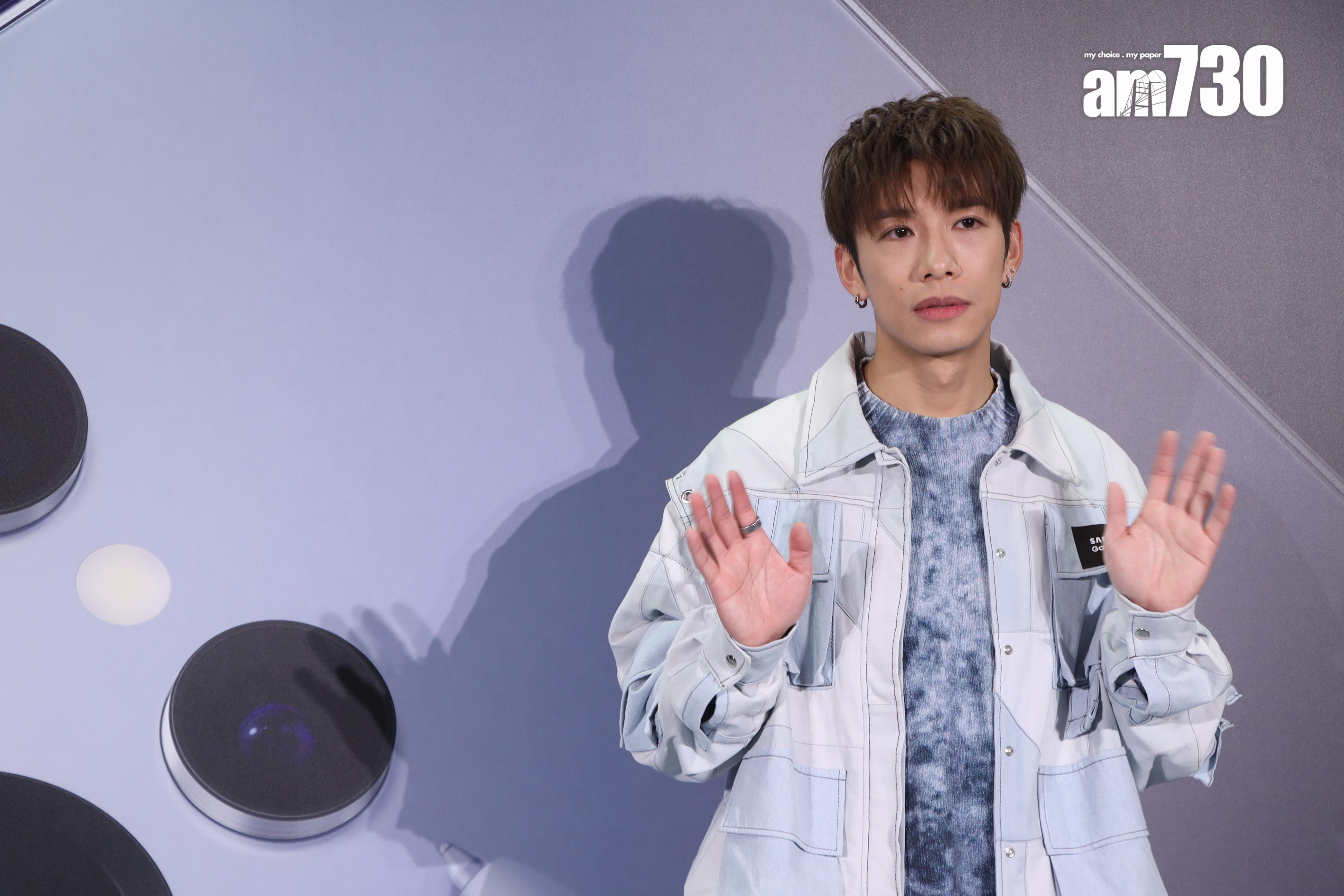 洪嘉豪被指與韓星崔昌珉「撞樣」,他大讚對方靚仔。(娛樂組攝)