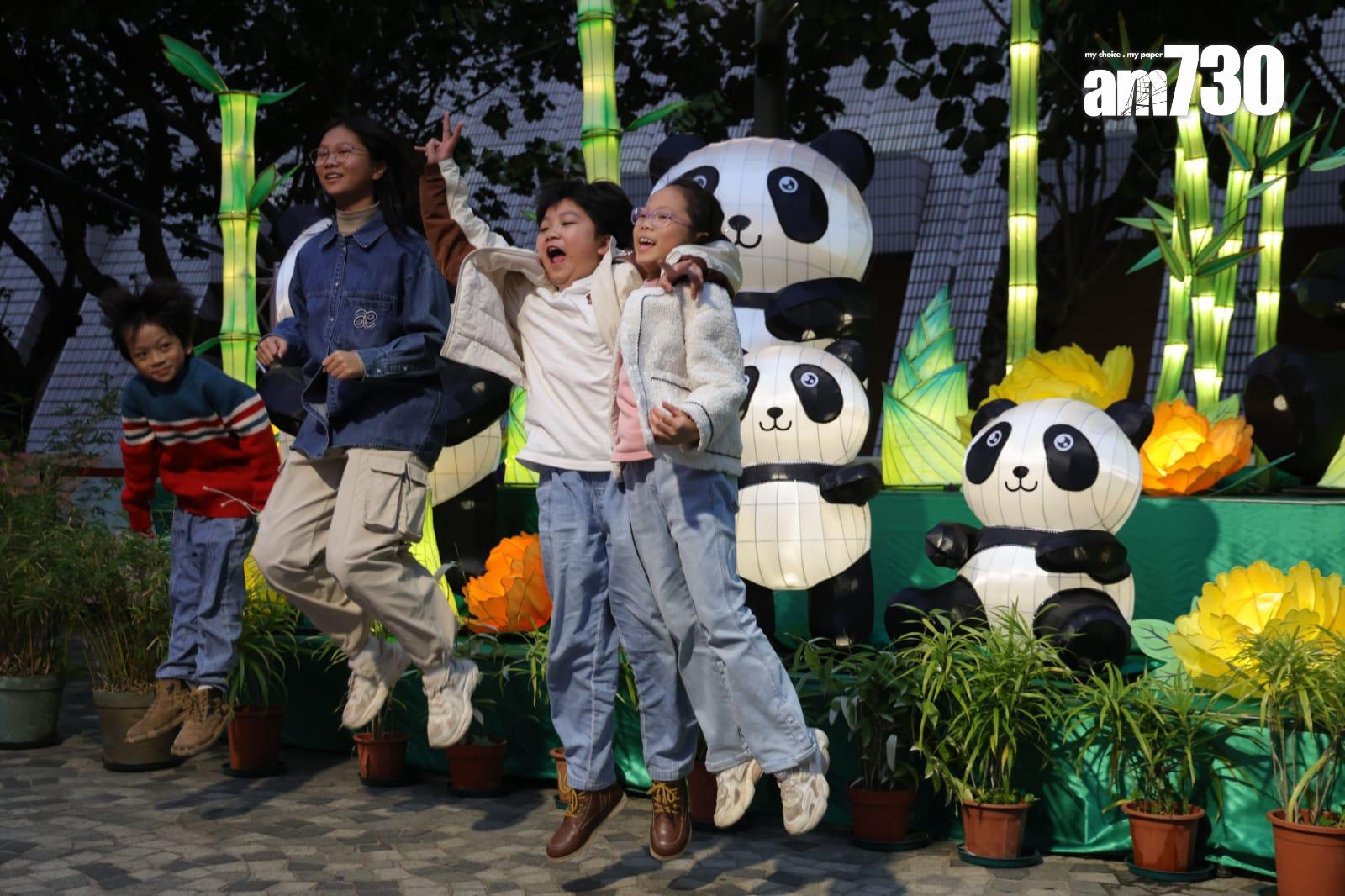 元宵綵燈明晚舉行 六米高大型宮燈成打卡亮點 (吳康琦攝)