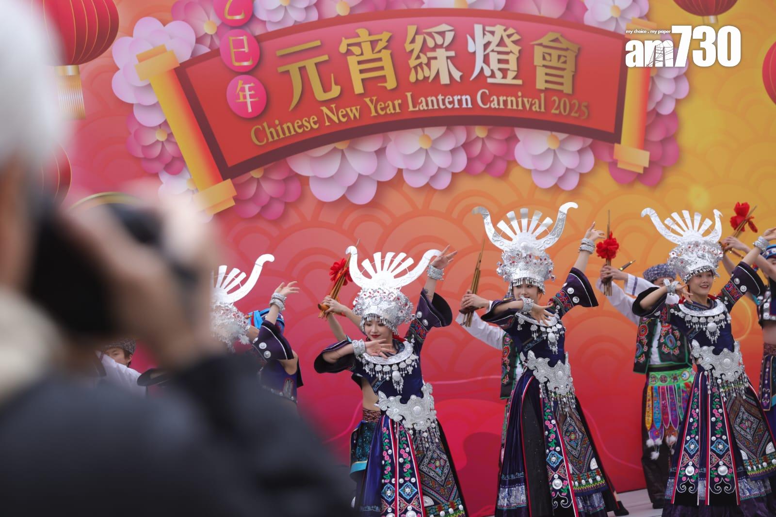 元宵綵燈明晚舉行 六米高大型宮燈成打卡亮點 (吳康琦攝)