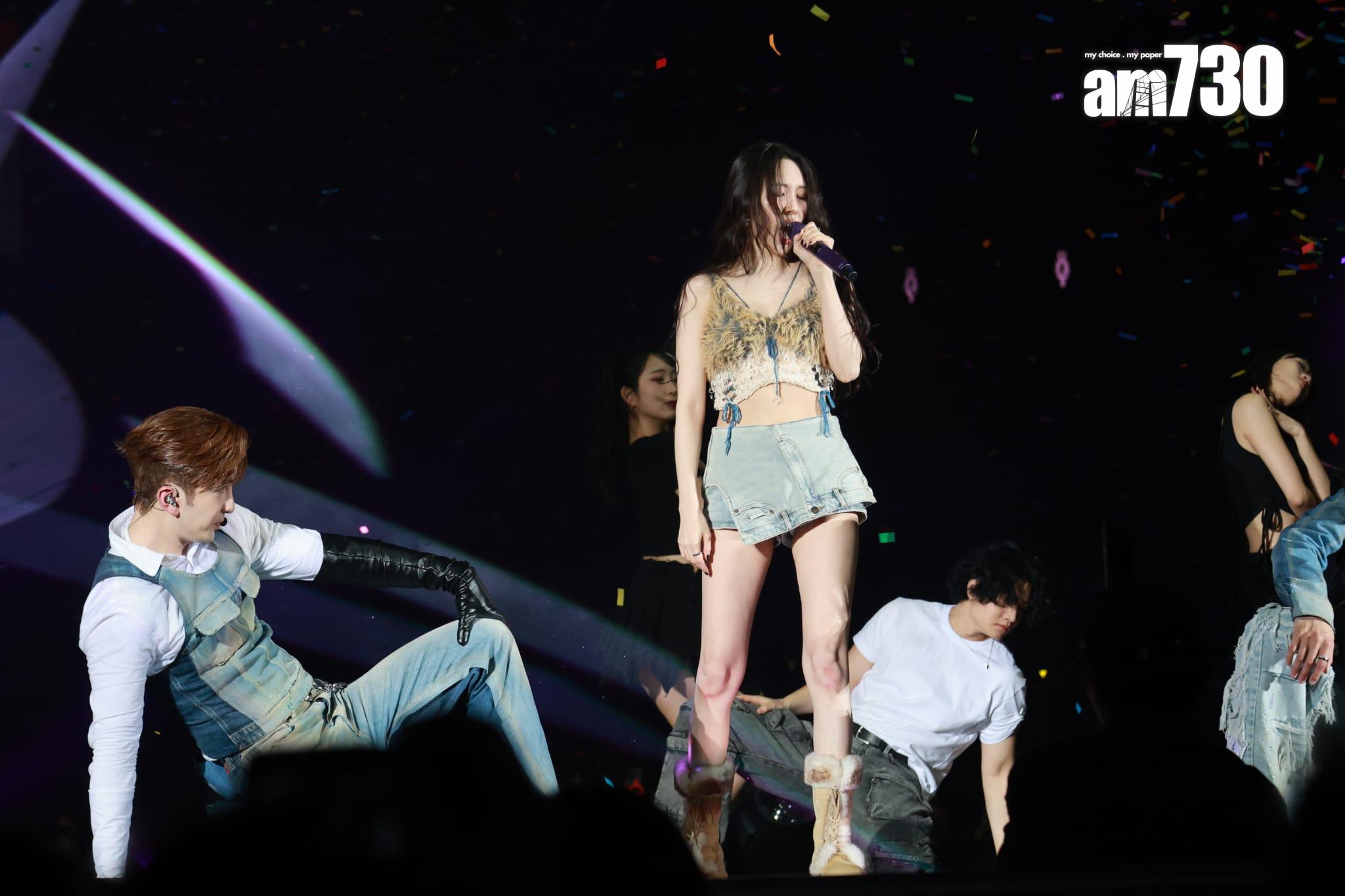 《Katch the Pop SUNMI x ANSON LO x JEREMY》音樂會。(羅錦鴻攝)