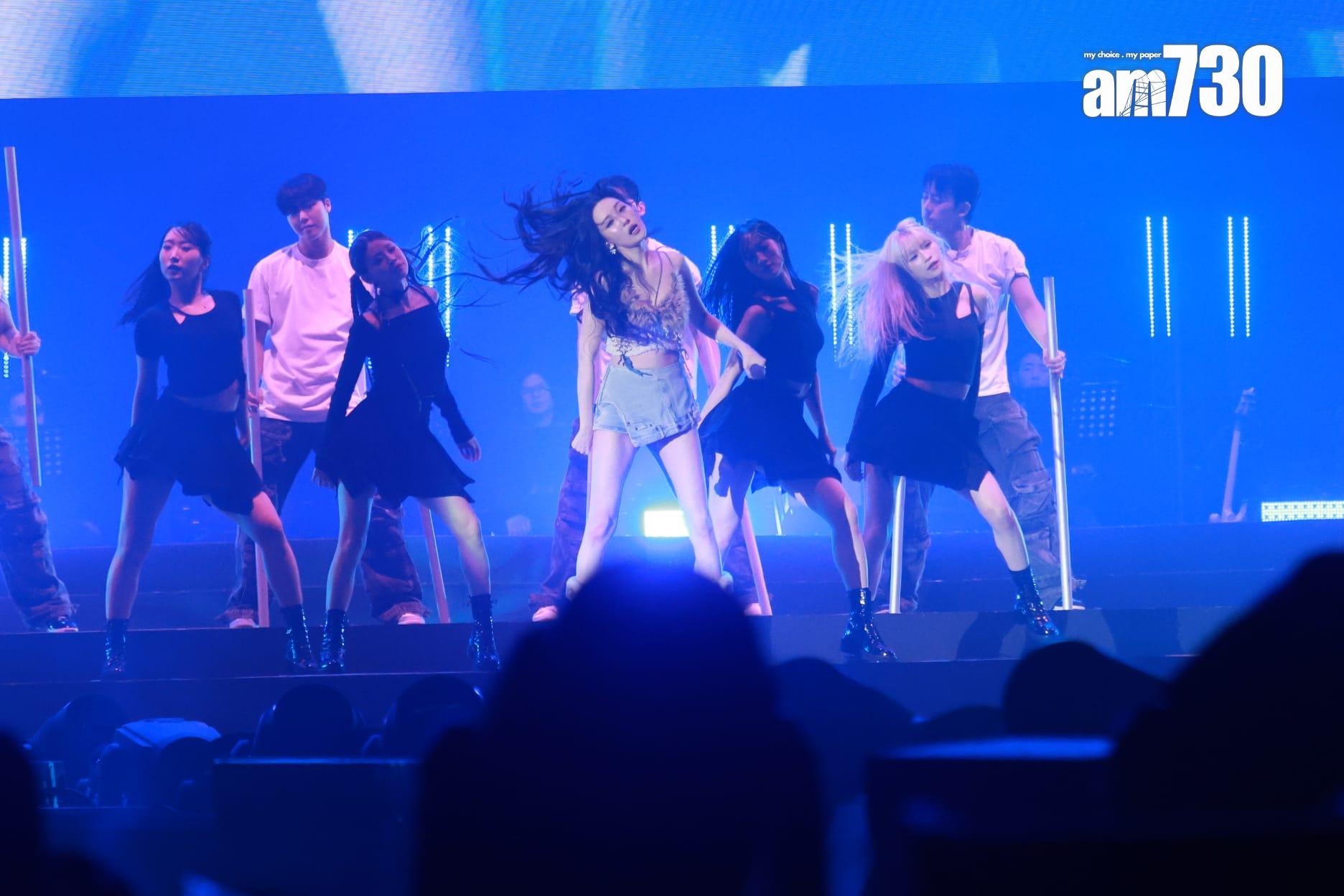 《Katch the Pop SUNMI x ANSON LO x JEREMY》音樂會。(羅錦鴻攝)