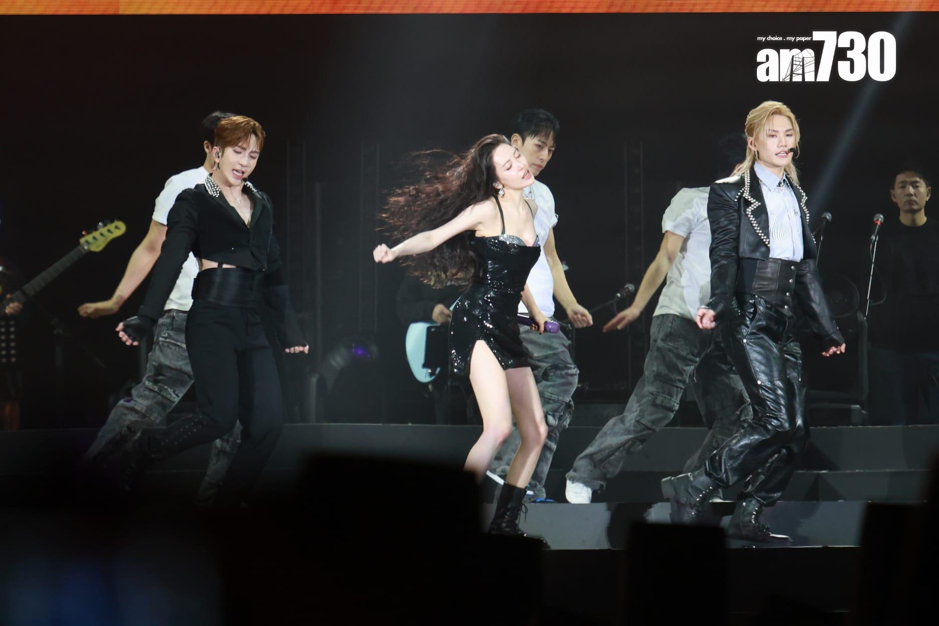 《Katch the Pop SUNMI x ANSON LO x JEREMY》音樂會。(羅錦鴻攝)