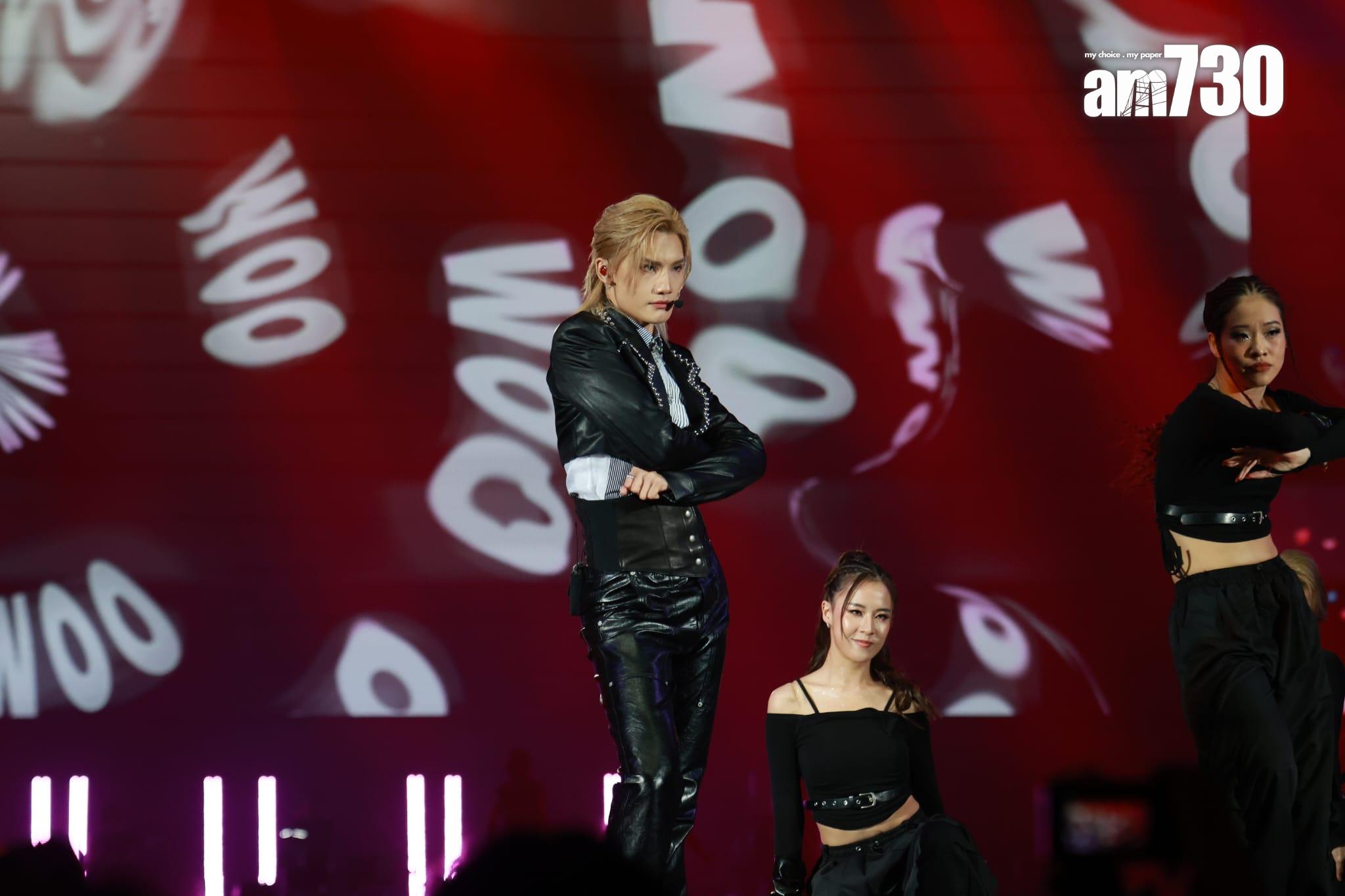 《Katch the Pop SUNMI x ANSON LO x JEREMY》音樂會。(羅錦鴻攝)