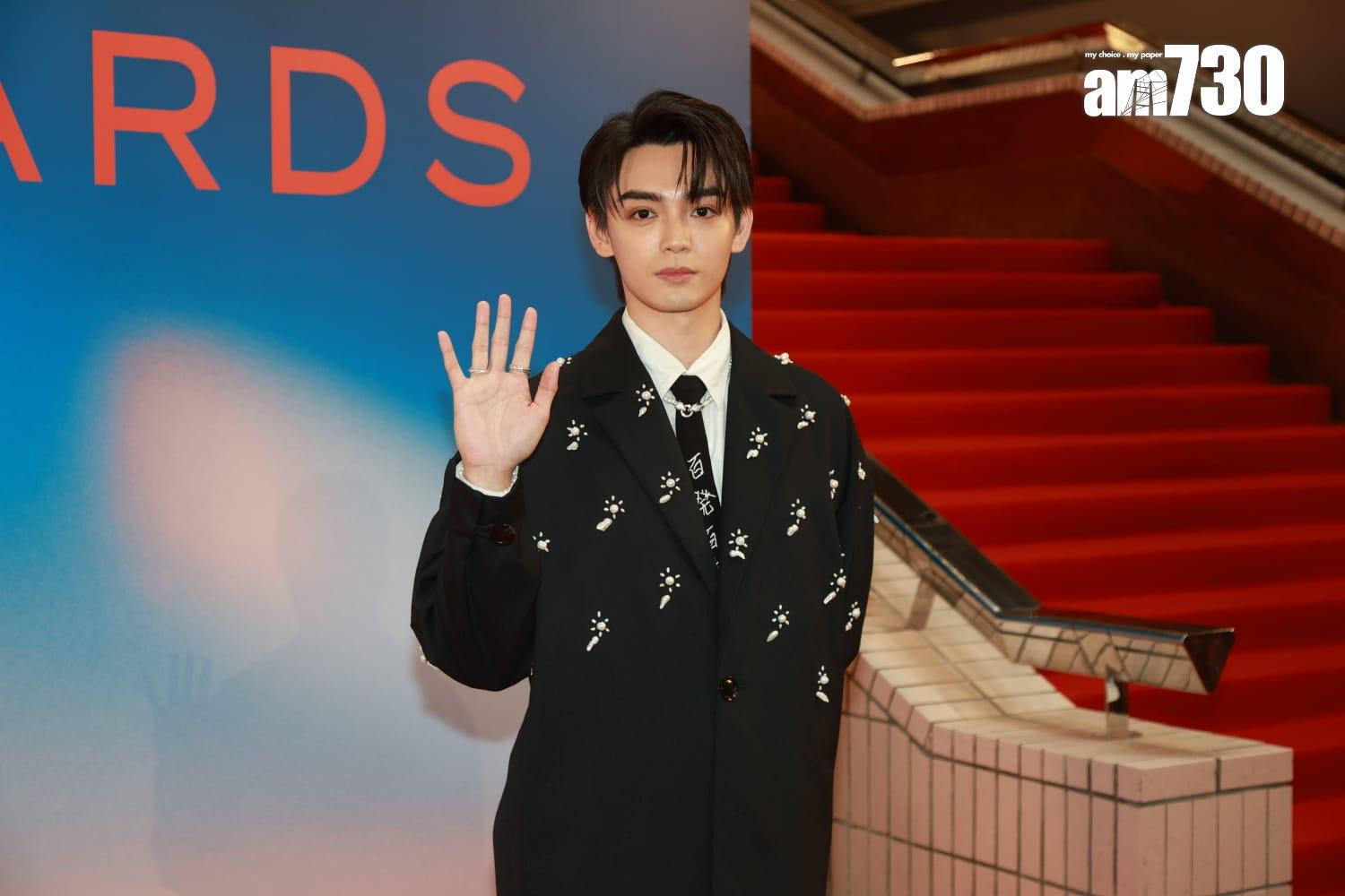 歐鎮灝George宣讀金像獎入圍名單。(羅錦鴻攝)